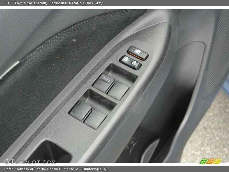 Controls of 2012 Yaris Sedan