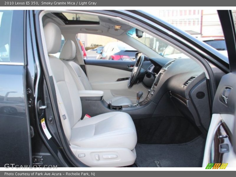 Smoky Granite Mica / Light Gray 2010 Lexus ES 350