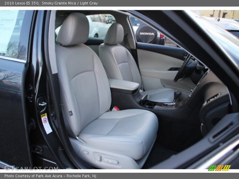 Smoky Granite Mica / Light Gray 2010 Lexus ES 350
