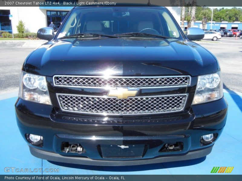 Black / Light Cashmere/Ebony 2007 Chevrolet Tahoe LTZ 4x4