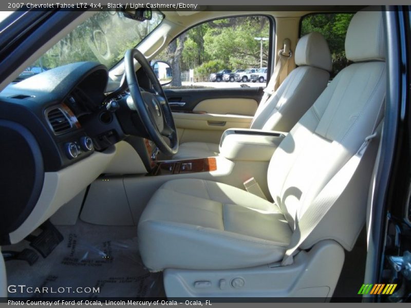 Black / Light Cashmere/Ebony 2007 Chevrolet Tahoe LTZ 4x4