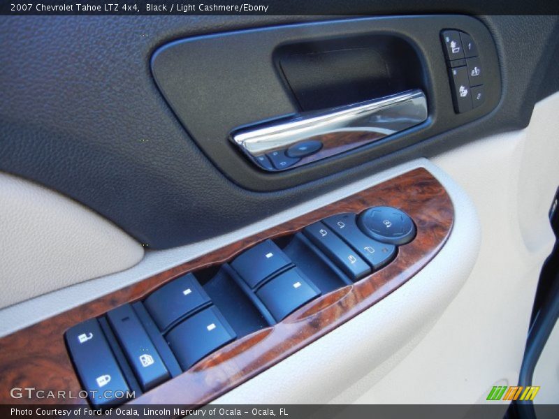 Black / Light Cashmere/Ebony 2007 Chevrolet Tahoe LTZ 4x4