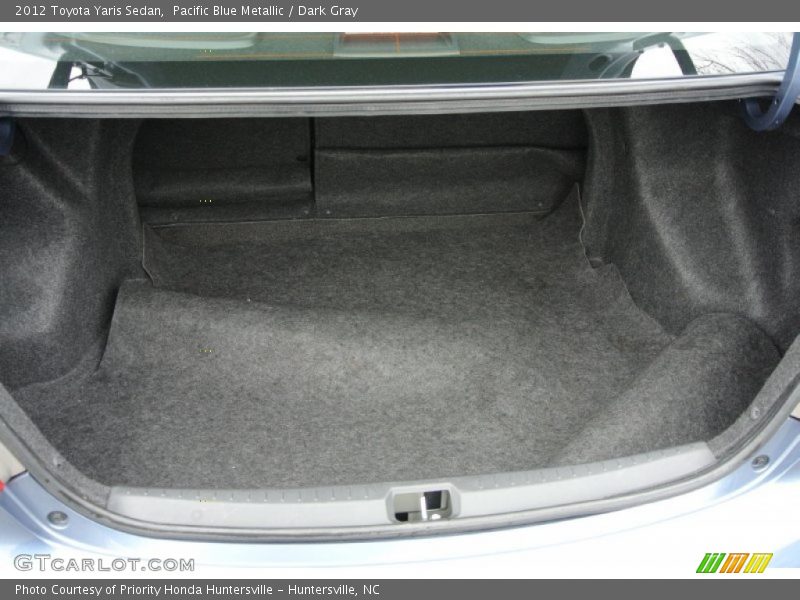  2012 Yaris Sedan Trunk