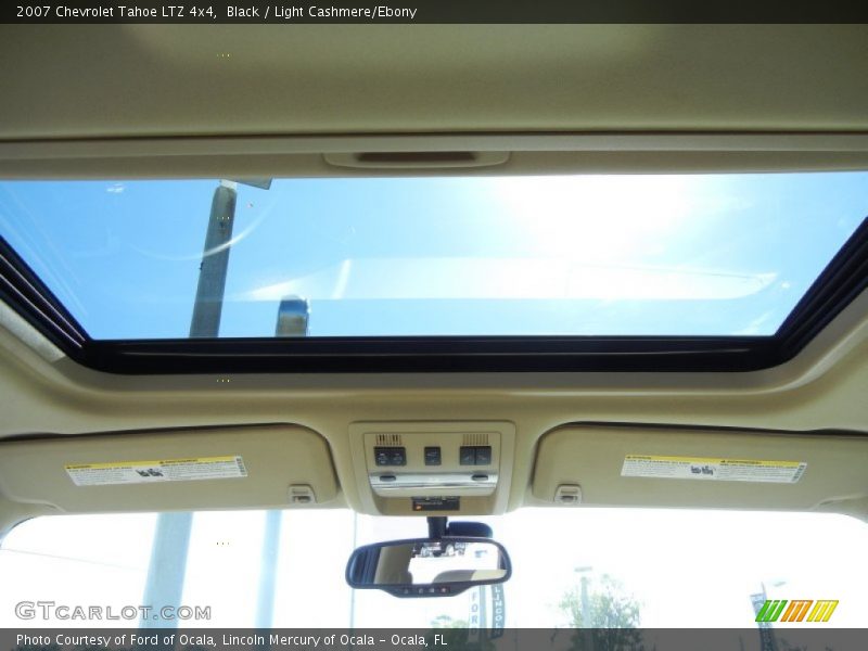 Black / Light Cashmere/Ebony 2007 Chevrolet Tahoe LTZ 4x4