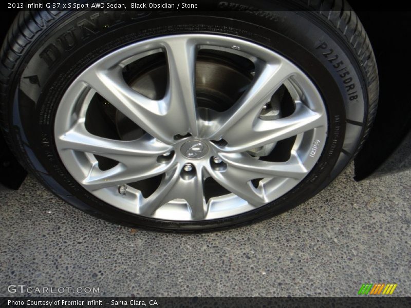  2013 G 37 x S Sport AWD Sedan Wheel
