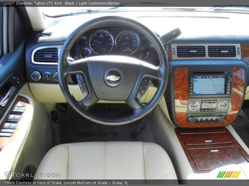 Black / Light Cashmere/Ebony 2007 Chevrolet Tahoe LTZ 4x4