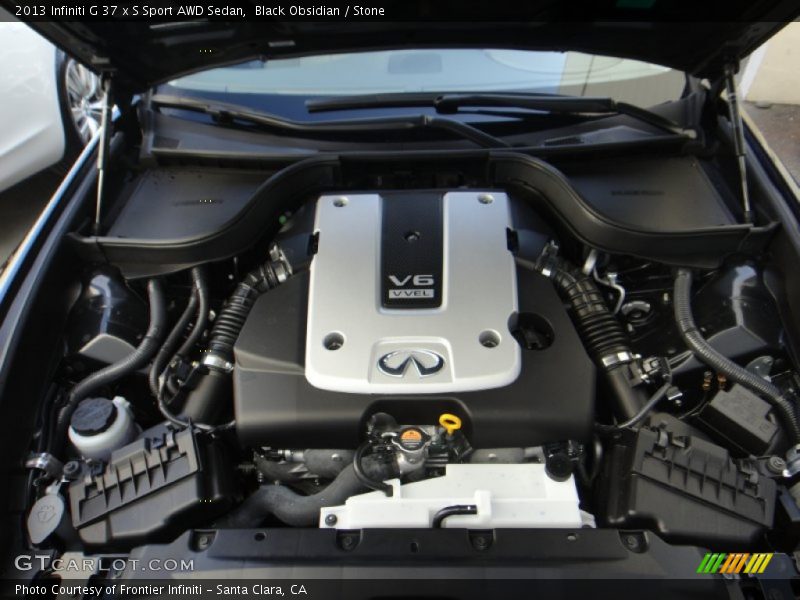  2013 G 37 x S Sport AWD Sedan Engine - 3.7 Liter DOHC 24-Valve CVTCS V6