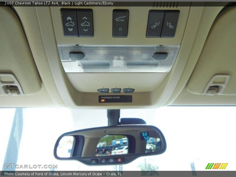 Black / Light Cashmere/Ebony 2007 Chevrolet Tahoe LTZ 4x4