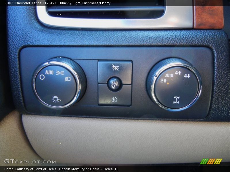 Black / Light Cashmere/Ebony 2007 Chevrolet Tahoe LTZ 4x4