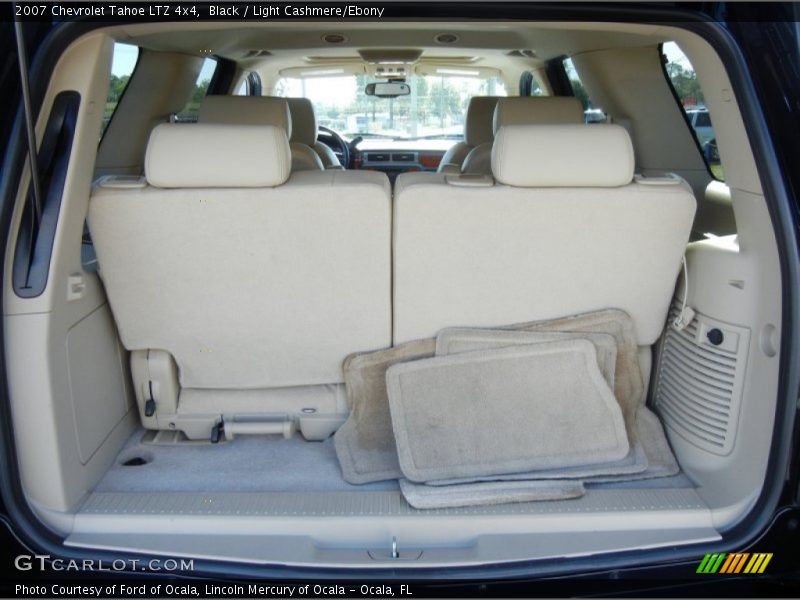 Black / Light Cashmere/Ebony 2007 Chevrolet Tahoe LTZ 4x4