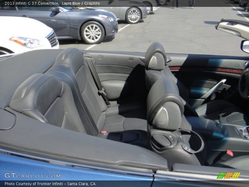 Lapis Blue / Graphite 2013 Infiniti G 37 Convertible