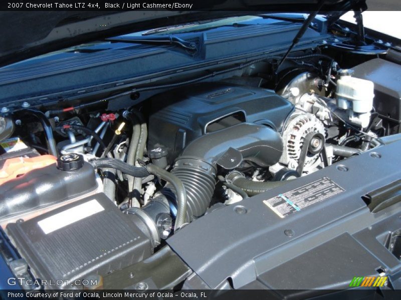 Black / Light Cashmere/Ebony 2007 Chevrolet Tahoe LTZ 4x4