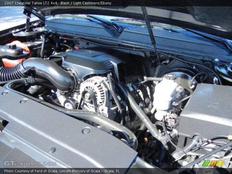 Black / Light Cashmere/Ebony 2007 Chevrolet Tahoe LTZ 4x4