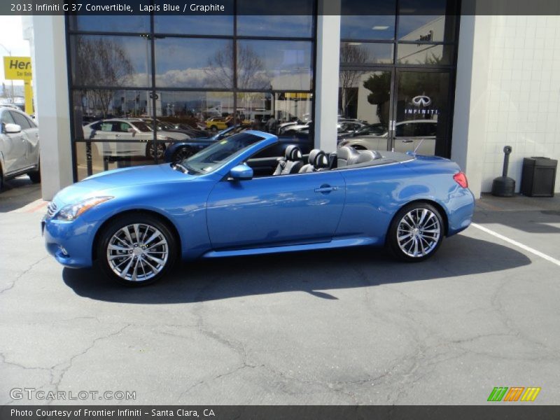  2013 G 37 Convertible Lapis Blue