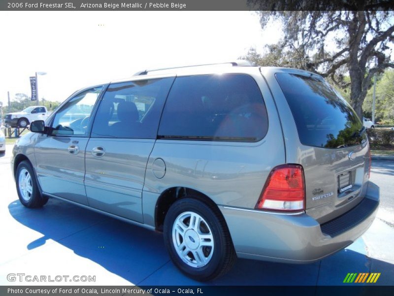 Arizona Beige Metallic / Pebble Beige 2006 Ford Freestar SEL
