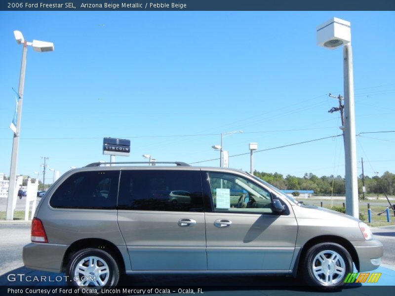 Arizona Beige Metallic / Pebble Beige 2006 Ford Freestar SEL