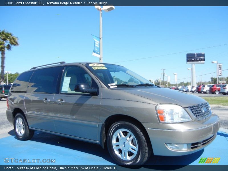 Arizona Beige Metallic / Pebble Beige 2006 Ford Freestar SEL