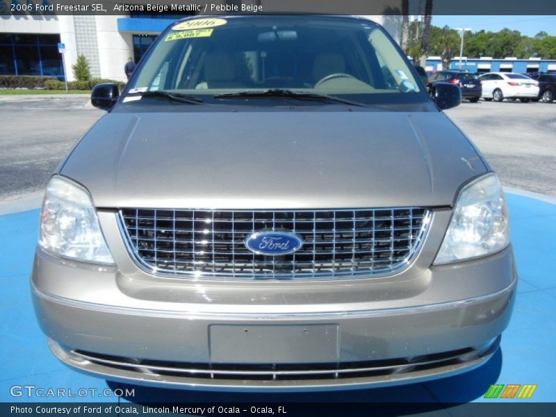 Arizona Beige Metallic / Pebble Beige 2006 Ford Freestar SEL