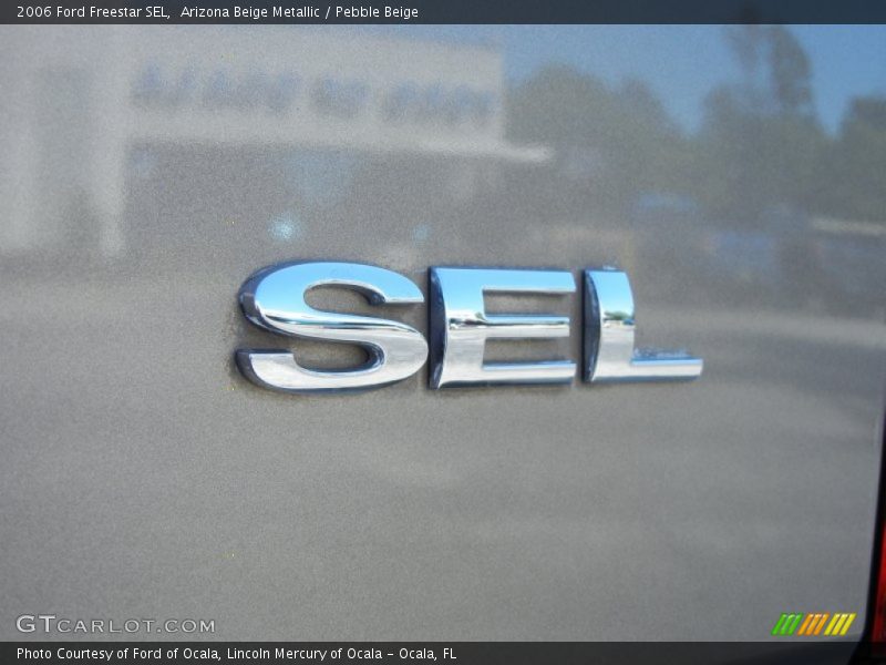 Arizona Beige Metallic / Pebble Beige 2006 Ford Freestar SEL
