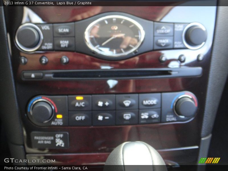 Lapis Blue / Graphite 2013 Infiniti G 37 Convertible