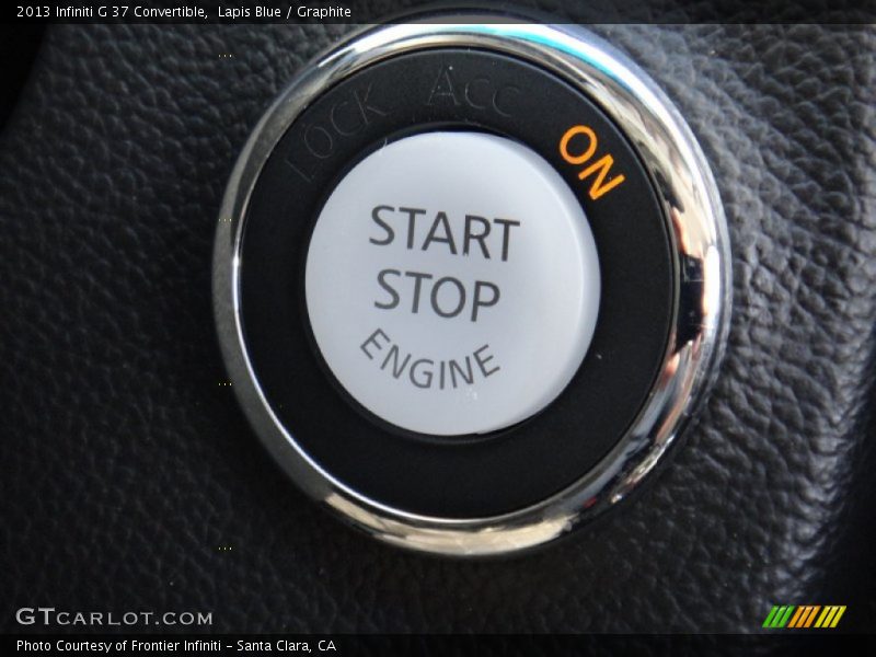 Controls of 2013 G 37 Convertible