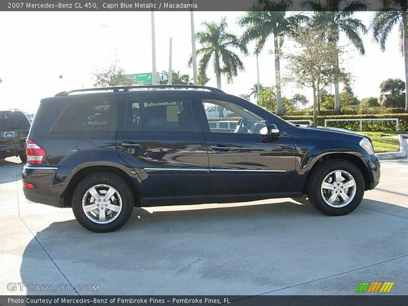 Capri Blue Metallic / Macadamia 2007 Mercedes-Benz GL 450