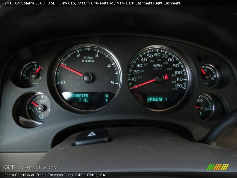  2013 Sierra 2500HD SLT Crew Cab SLT Crew Cab Gauges