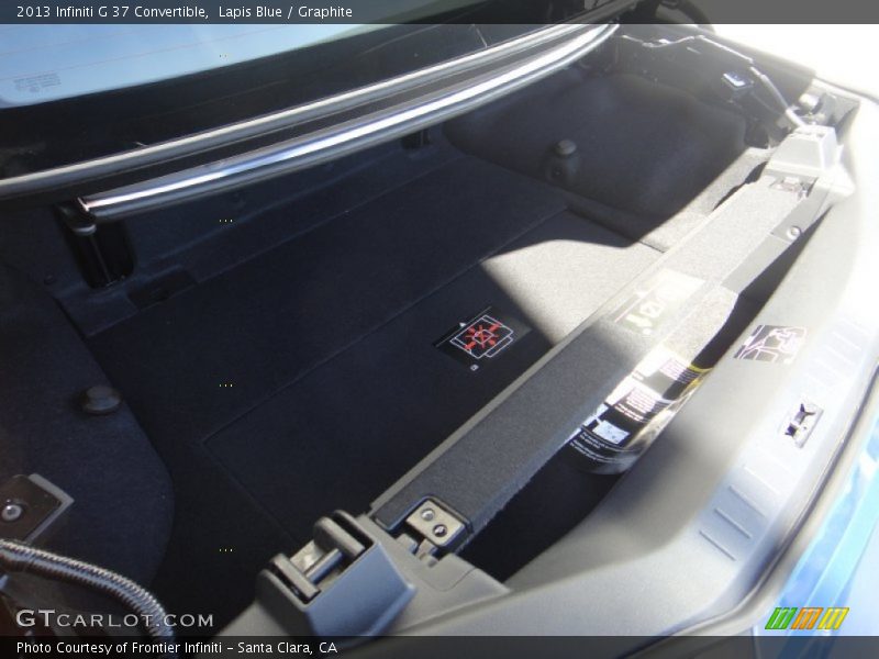 Lapis Blue / Graphite 2013 Infiniti G 37 Convertible