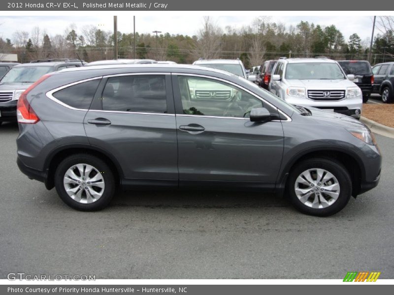 Polished Metal Metallic / Gray 2012 Honda CR-V EX-L
