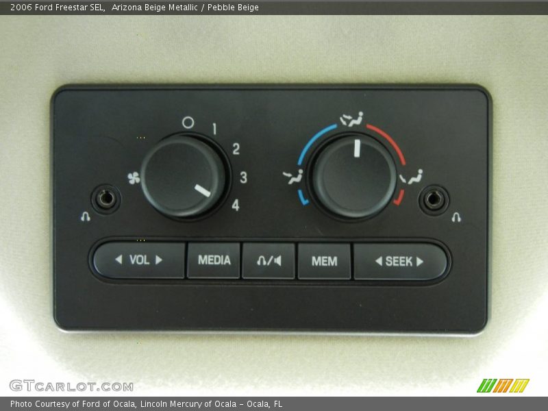 Arizona Beige Metallic / Pebble Beige 2006 Ford Freestar SEL