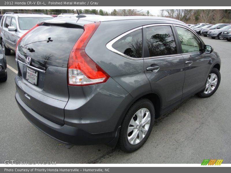 Polished Metal Metallic / Gray 2012 Honda CR-V EX-L