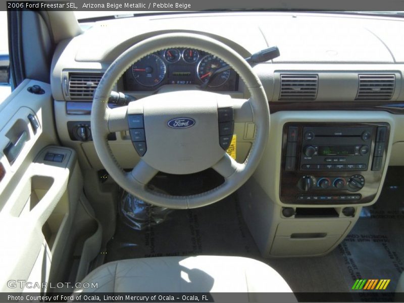 Arizona Beige Metallic / Pebble Beige 2006 Ford Freestar SEL