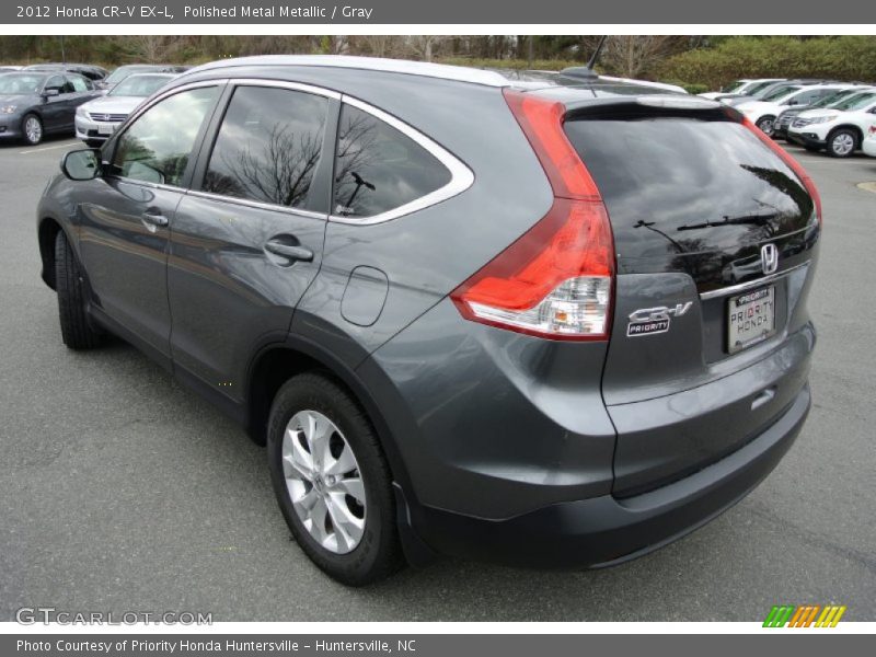 Polished Metal Metallic / Gray 2012 Honda CR-V EX-L