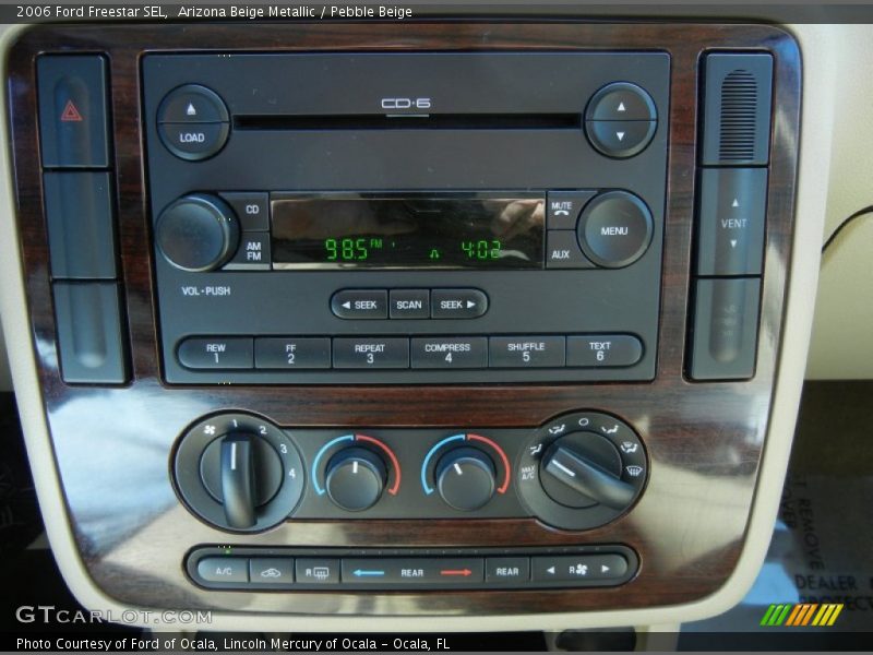 Arizona Beige Metallic / Pebble Beige 2006 Ford Freestar SEL