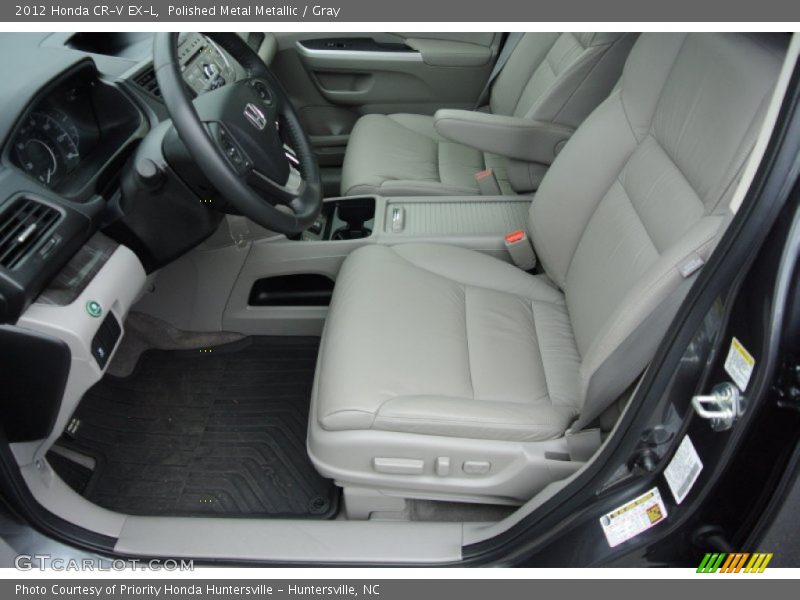 Polished Metal Metallic / Gray 2012 Honda CR-V EX-L