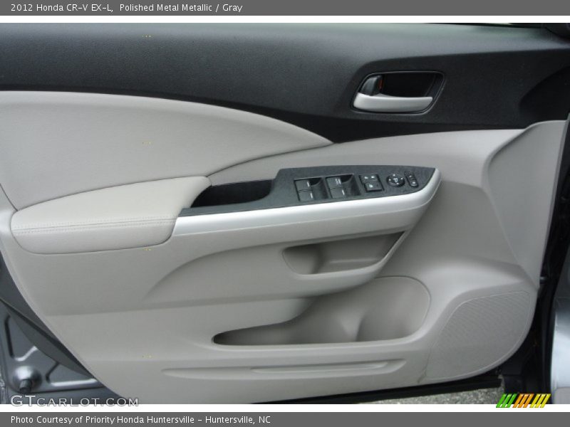 Polished Metal Metallic / Gray 2012 Honda CR-V EX-L