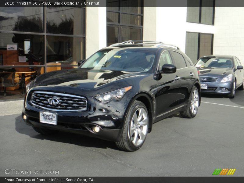 Black Obsidian / Chestnut 2010 Infiniti FX 50 S AWD