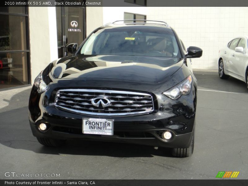 Black Obsidian / Chestnut 2010 Infiniti FX 50 S AWD