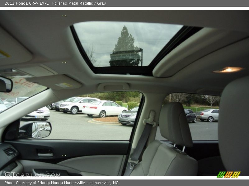Polished Metal Metallic / Gray 2012 Honda CR-V EX-L