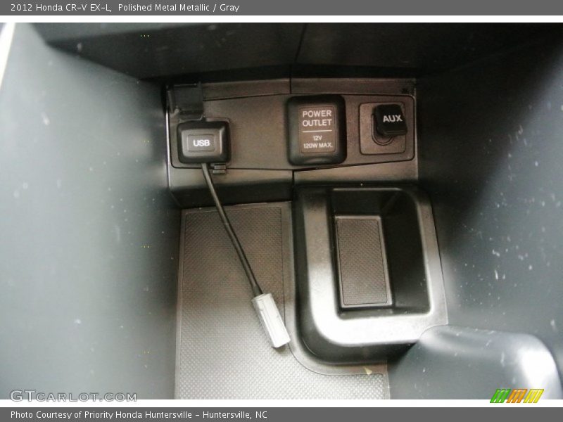 Polished Metal Metallic / Gray 2012 Honda CR-V EX-L