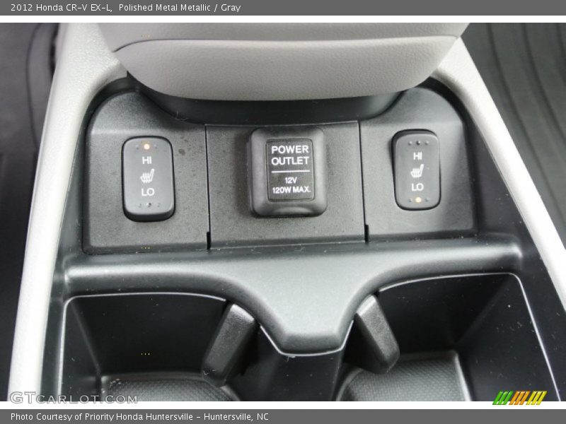 Polished Metal Metallic / Gray 2012 Honda CR-V EX-L