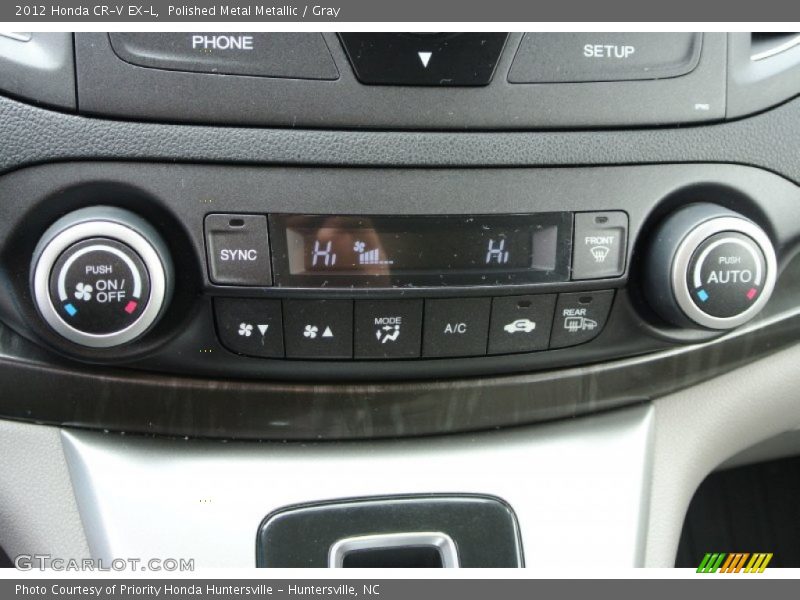 Polished Metal Metallic / Gray 2012 Honda CR-V EX-L