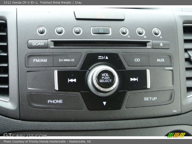 Polished Metal Metallic / Gray 2012 Honda CR-V EX-L