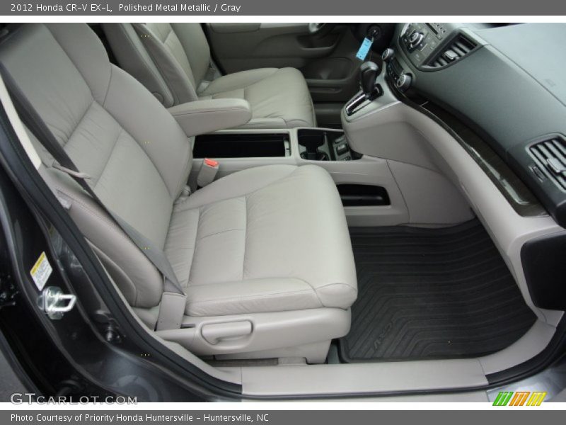 Polished Metal Metallic / Gray 2012 Honda CR-V EX-L