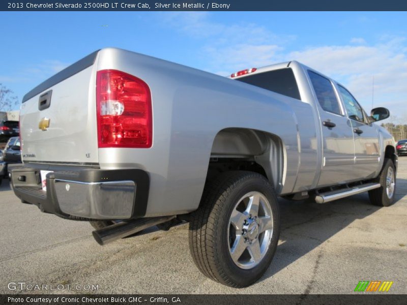 Silver Ice Metallic / Ebony 2013 Chevrolet Silverado 2500HD LT Crew Cab