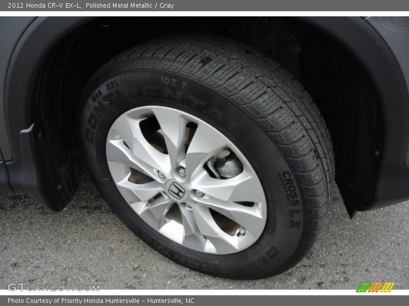 Polished Metal Metallic / Gray 2012 Honda CR-V EX-L