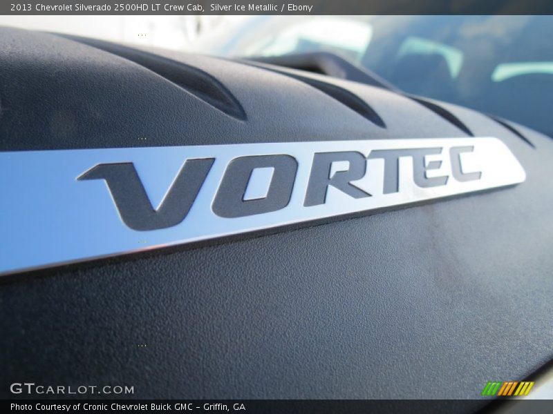 Silver Ice Metallic / Ebony 2013 Chevrolet Silverado 2500HD LT Crew Cab