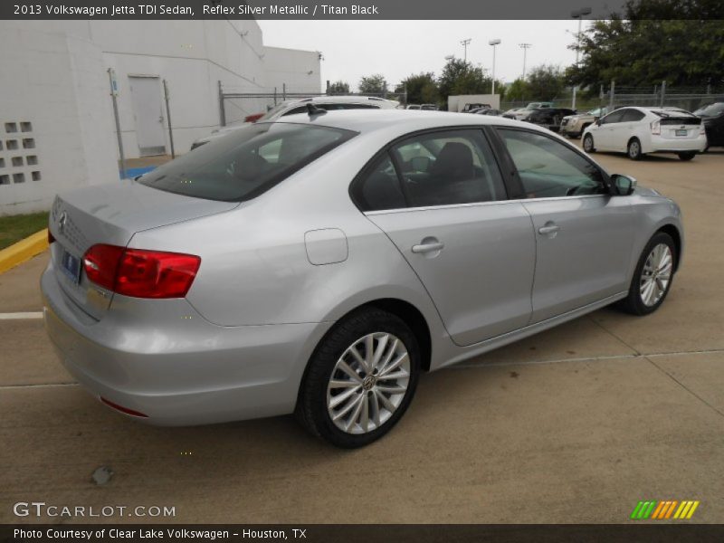 Reflex Silver Metallic / Titan Black 2013 Volkswagen Jetta TDI Sedan