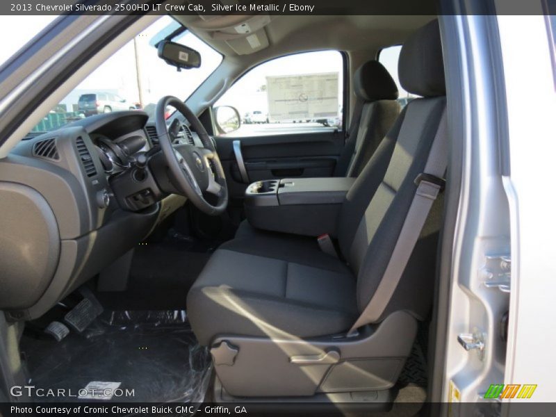  2013 Silverado 2500HD LT Crew Cab Ebony Interior