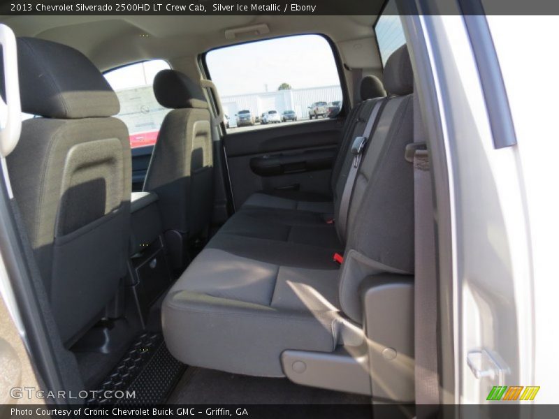Rear Seat of 2013 Silverado 2500HD LT Crew Cab